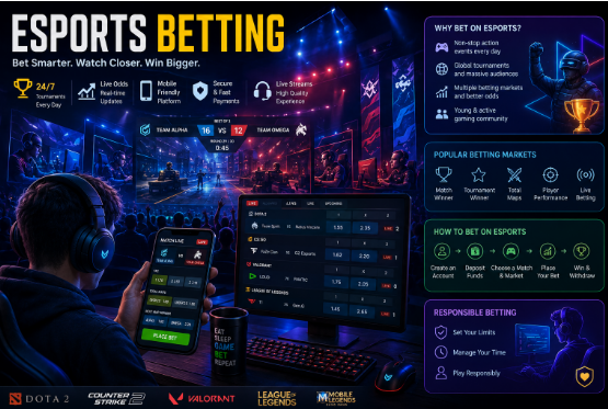 Why Esports Betting Continues to Grow Worldwide in 2026 slot resmi